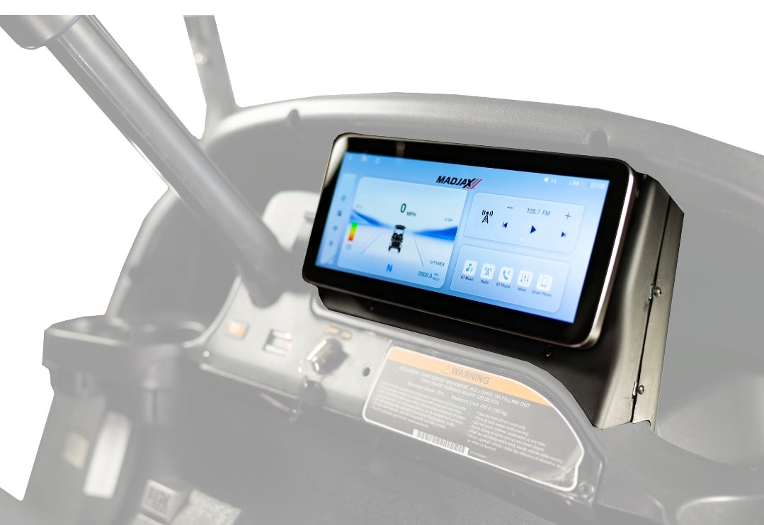 MadJax® Kinect™ Display Screen Kit for A/C motor Club Car Precedent/Tempo/Onward Bolt Battery and Navitas TAC2