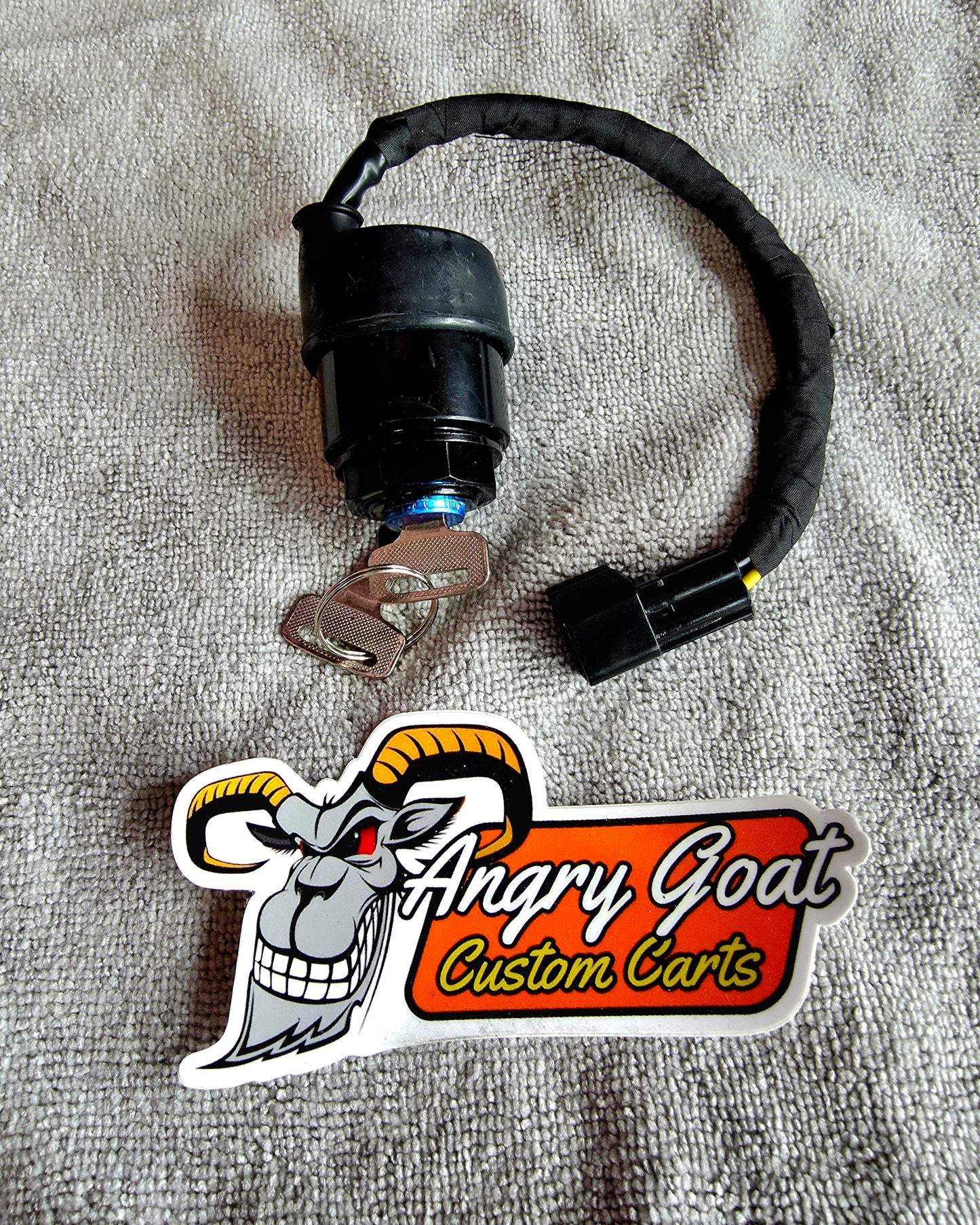 Keyed Ignition Switch for Denago Carts